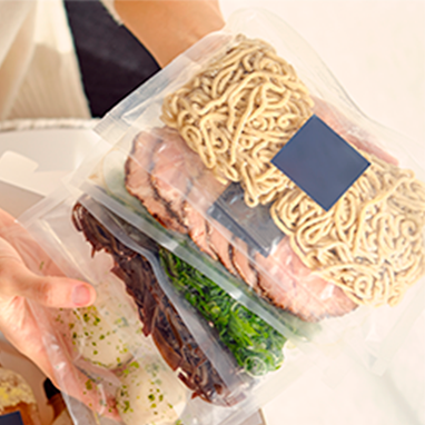 Embalagens flexíveis para alimentos